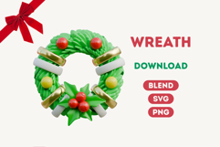 3D Christmas Element 01 Product Image 3