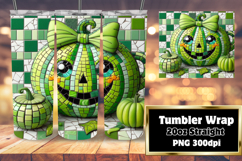 TRENDY 20oz Tumbler Design for DIY , Cute Pumpkin Product Image 1