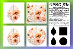 Round and Radiant: Boho Flower Sublimation Accessories Product Image 1