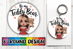 Radiant Circle Ornaments for Parties, Love Woman Product Image 1