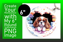 Lovely Round Design for Car Coasters , Cute Dog Product Image 1