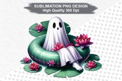 Halloween Ghost - Halloween clipart Sublimation PNG Design Product Image 1