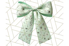 Halloween Bow Clipart, Bright Holiday Ribbon PNG Product Image 2