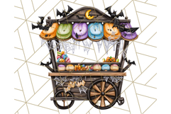 Summerween Beach Party Clipart PNG, Halloween Beach Art Product Image 2