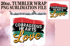 CHEERFUL PRESENT 20oz TUMBLER WRAP, Juneteenth Product Image 1