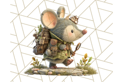 Tiny Explorers Clipart PNG, Animal Adventure PNG Product Image 2