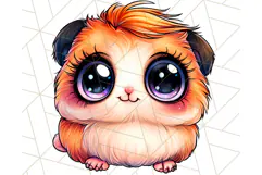 Arctic Animals Kawaii Clipart PNG, Cute Polar Creatures Art Product Image 2