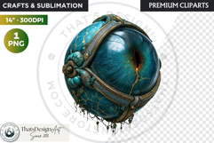 Deep Sea Fantasy Clipart PNG, Mermaid, ocean mythology Product Image 1
