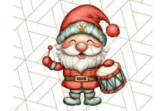 Christmas Gnome Clipart, Holiday Gnomes PNG Illustrations Product Image 2