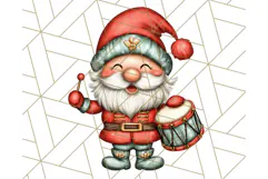 Christmas Gnome Clipart, Holiday Gnomes PNG Illustrations Product Image 2