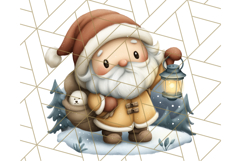 Storybook Santa &amp; Friends PNG Clipart, Christmas Png Clipart Product Image 2