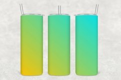 Ombre Gradient Tumbler Wrap Sublimation Product Image 1