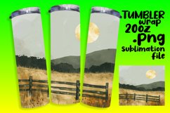 Modern Boho Wrap - Simple Landscape Design 20oz Product Image 1