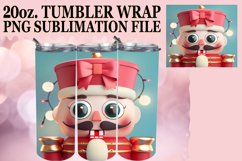Christmas 3D Characters Tumbler Wrap for Holidays Product Image 1