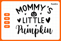 Funny Halloween Dog Bandana Quote SVG | Little Pumpkin Product Image 3