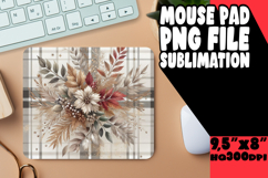 RADIANT mouse mat PNG Inspiration, Autumn Flower Product Image 1