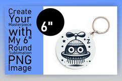 Stylish Circle Design for Keychains , Monster Product Image 1
