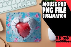 Enchanted Hearts 3D Sublimation Pad Product Image 1