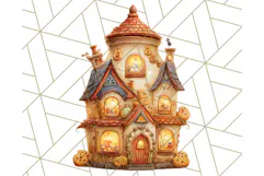 Haunted Sweet Shoppe PNG Clipart, Pastel Halloween Bakery Product Image 2