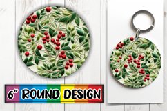 Seasonal 3D Embroidered Decor Circle Sublime Product Image 1