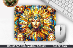 Mouse Pad Sublimation, Summer Mouse Pad PNG Design Product Image 1