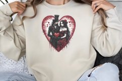 Gothic Valentines Day Sublimation PNG Product Image 1