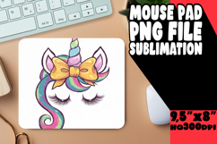 cheerful Desk pad PNG magic, Unicorn Product Image 1