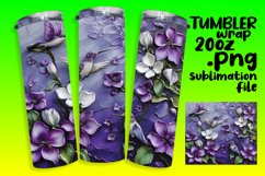 Spring Magic Sublimation Tumbler Wrap 20oz Product Image 1