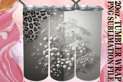 HAPPY ADVENTURES 20oz TUMBLER WRAP, Leopard Prints Product Image 1