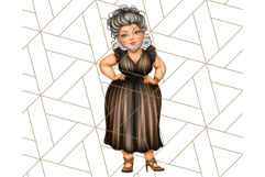 Spooky Carnival Characters Clipart PNG, Halloween Clipart Product Image 2
