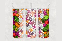 Personalized Farm Faal leaves 20oz skinny tumbler Product Image 1