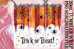 Radiant days 20oz tumbler wrap, Halloween Product Image 1
