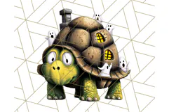 Halloween Animals in Costumes Clipart PNG, Cute Pets Art Product Image 2