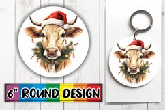 Yuletide Celebration Sublimation Circle Decor Product Image 1