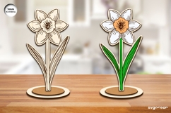 Flowers Laser Cut Bundle | Glowforge | SVG Product Image 9