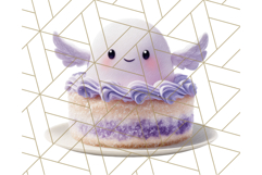 Realistic Halloween Cake Clipart PNG, Spooky Desserts Product Image 2
