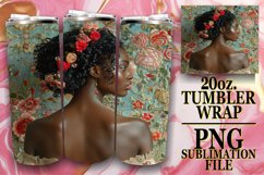 Stylish Black Woman Sublimation Product Image 1