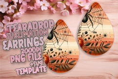 Creative Teardrop Earrings Design Art , Halloween Product Image 1