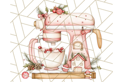 Christmas Cottagecore Kitchen Clipart PNG, Holiday Decor Product Image 2