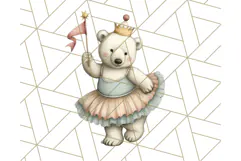 Vintage Carnival Animals Clipart PNG, Retro Circus Elements Product Image 2