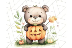 Halloween Animal Costumes PNG, Cute Spooky Animals Clipart Product Image 2