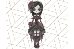 Gothic Halloween Clipart Dark Aesthetic PNG, Halloween Png Product Image 2