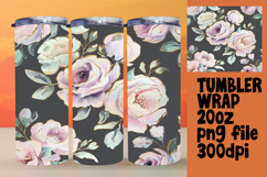 FASHIONABLE 20oz Tumbler Design for Any Occasion , Flower Pa Product Image 1