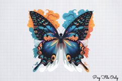 Smoke Butterflies Clipart PNG Product Image 1