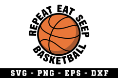 Basketball Svg |Basketball SVG Cut files | Cricut Product Image 1