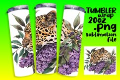 Boho Chic Animal Prints Sublimation Cups Product Image 1
