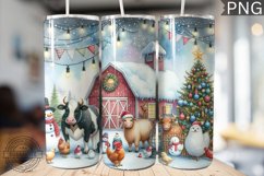 Farm Animals Tumbler Wrap - Christmas Tumbler Design Product Image 1