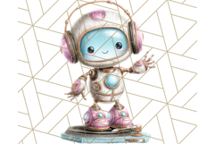 Robot Clipart, Soft Realistic Full Body Robot PNG Images Product Image 2