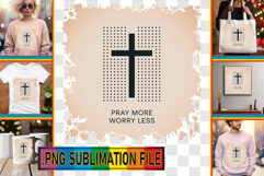 Elegant PNG Designs for TSHIRTS, Christian Quotes Product Image 1