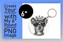 Charming Canine Sublimation Art Product Image 1